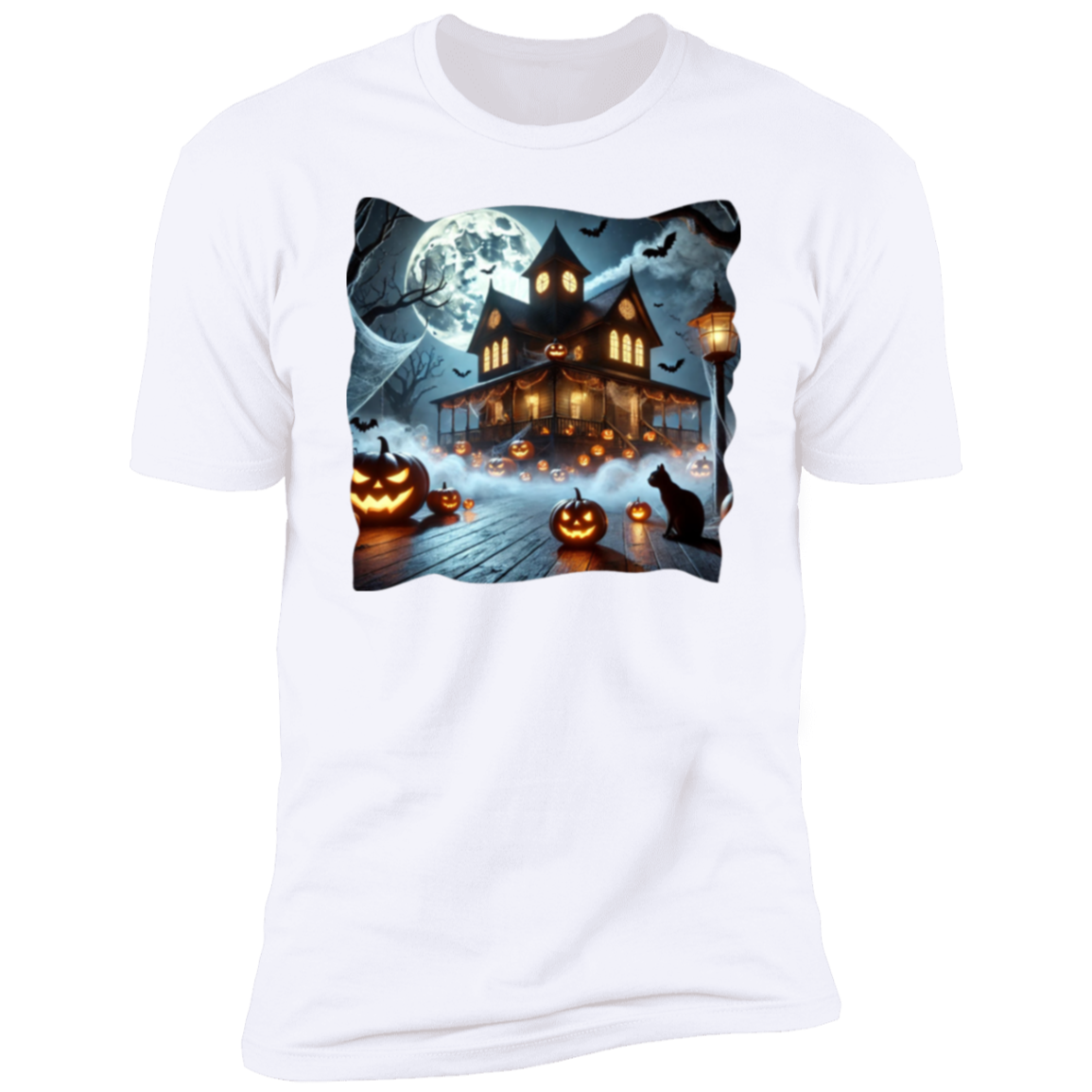 Black Cat | Haunted House T-Shirt