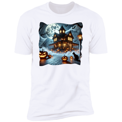 Black Cat | Haunted House T-Shirt