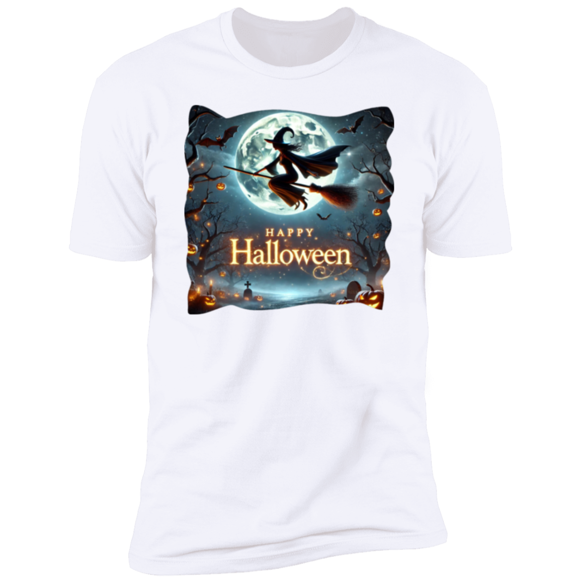 Witch in Full Moon T-Shirt