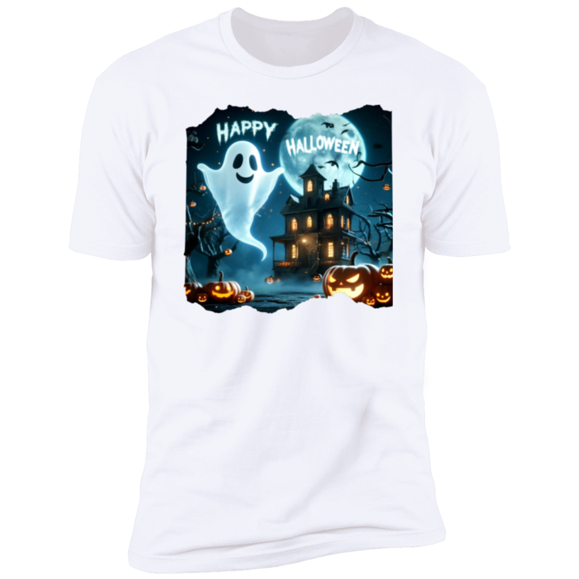 Ghosty Happy Halloween T-Shirt