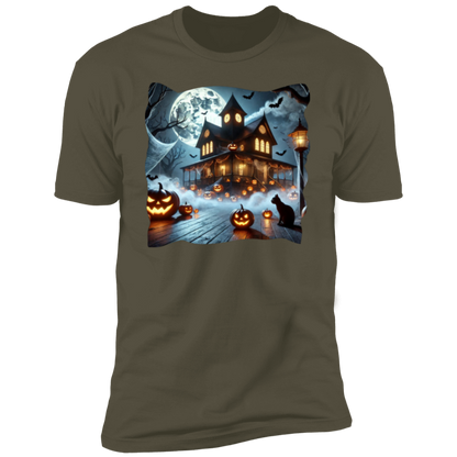 Black Cat | Haunted House T-Shirt