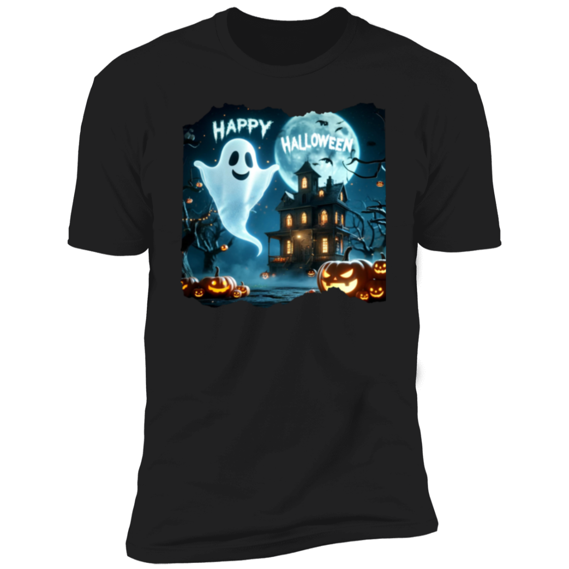 Ghosty Happy Halloween T-Shirt