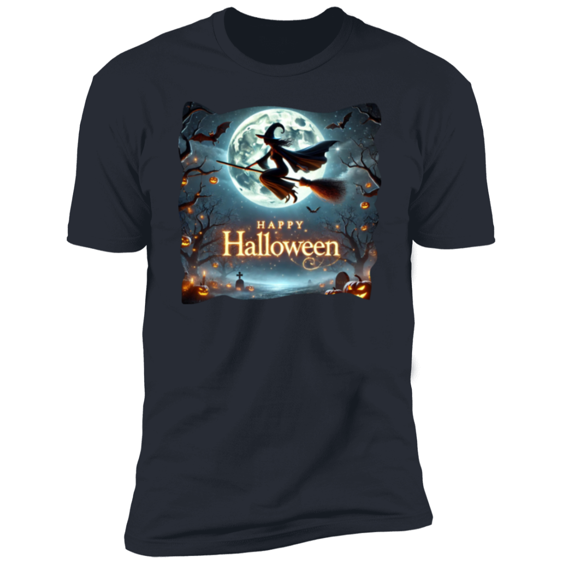 Witch in Full Moon T-Shirt