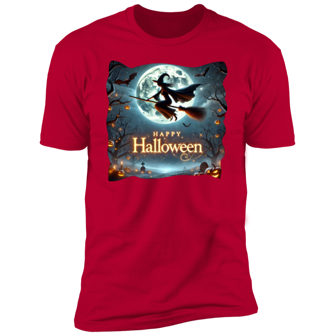 Witch in Full Moon T-Shirt