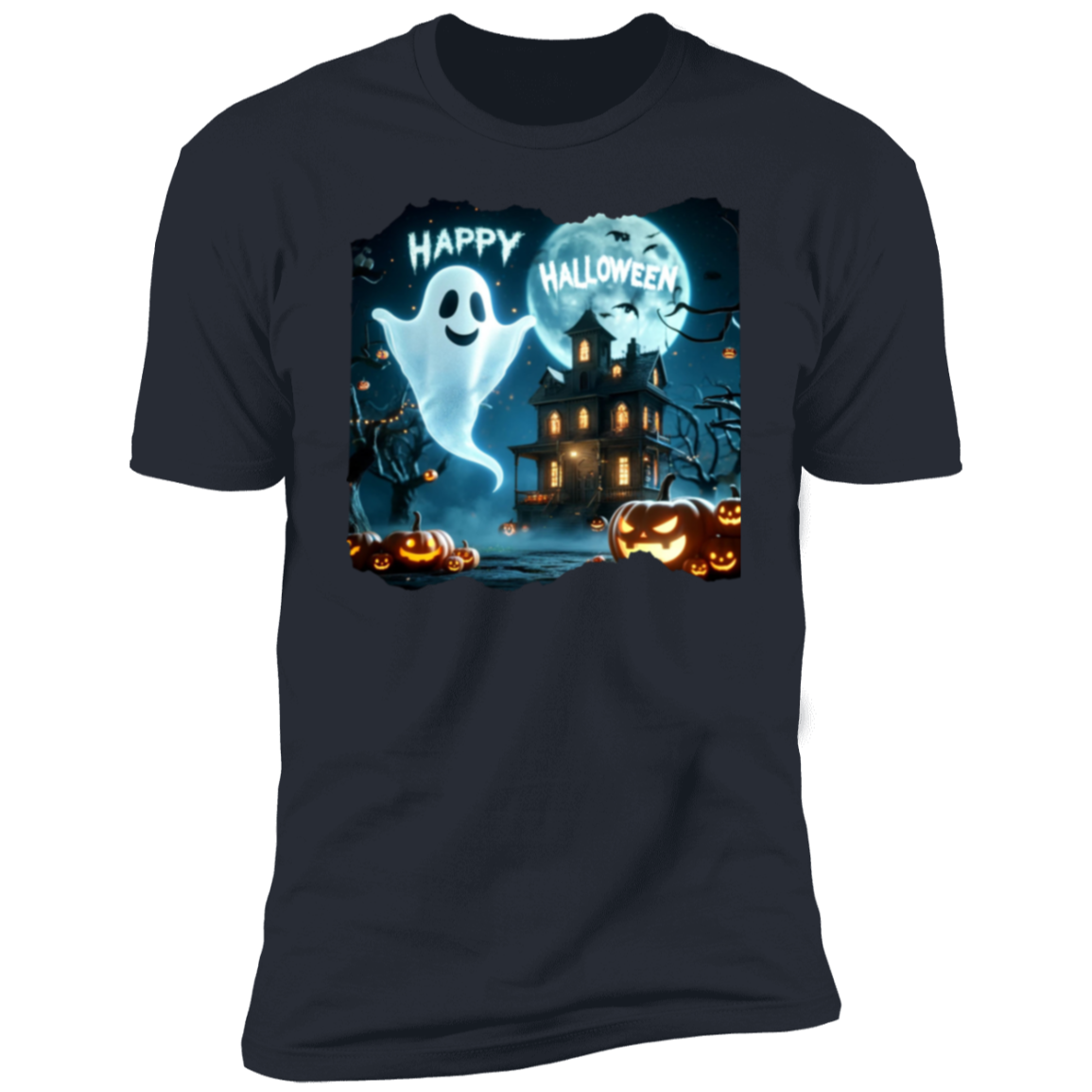 Ghosty Happy Halloween T-Shirt