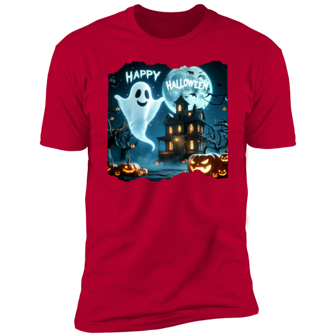 Ghosty Happy Halloween T-Shirt