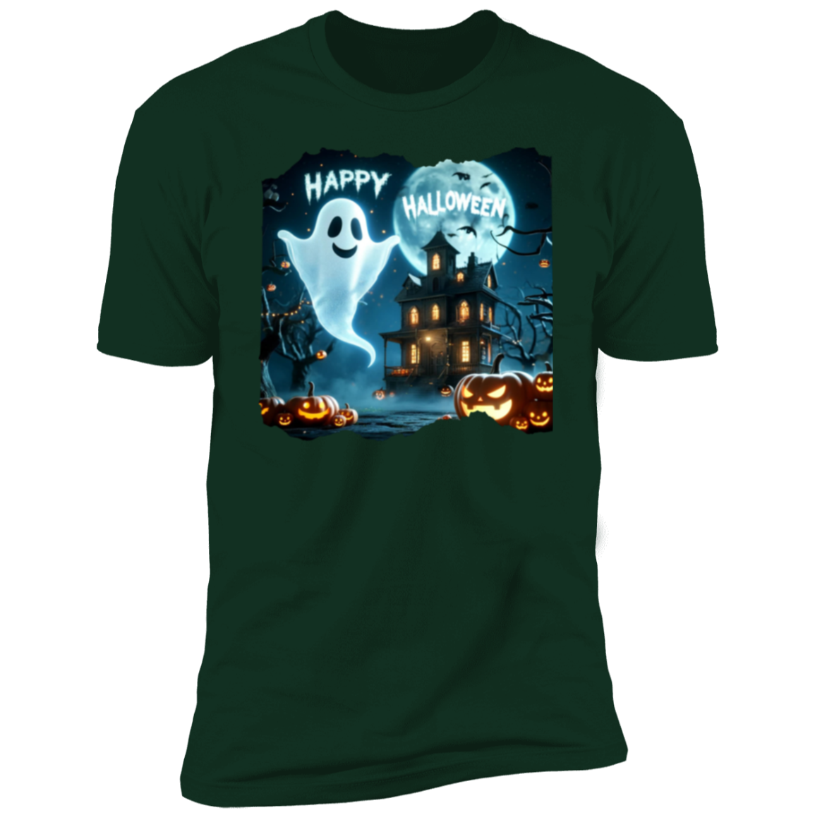 Ghosty Happy Halloween T-Shirt