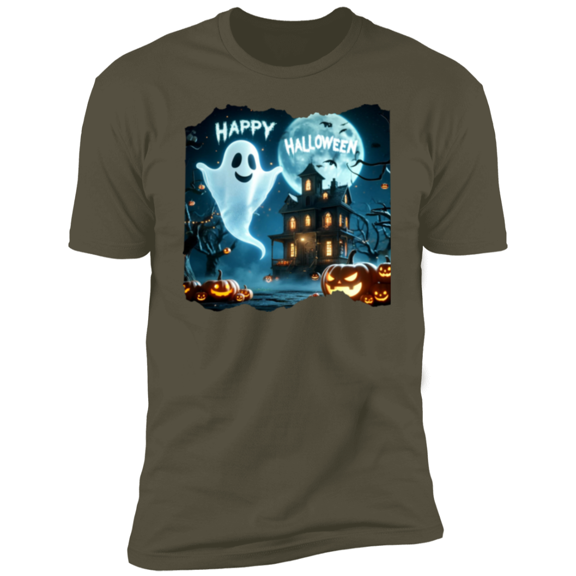 Ghosty Happy Halloween T-Shirt