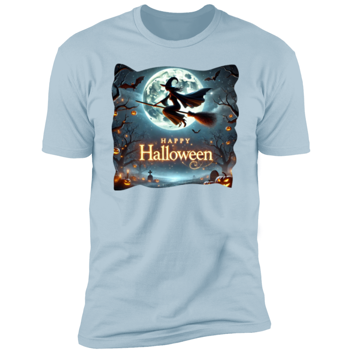 Witch in Full Moon T-Shirt