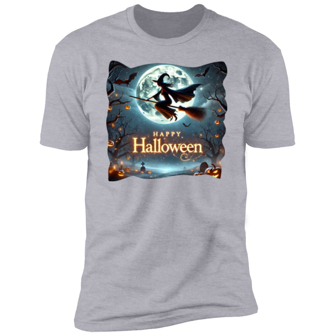 Witch in Full Moon T-Shirt