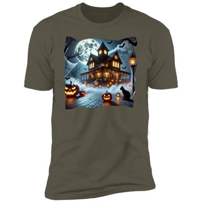 Black Cat | Haunted House T-Shirt