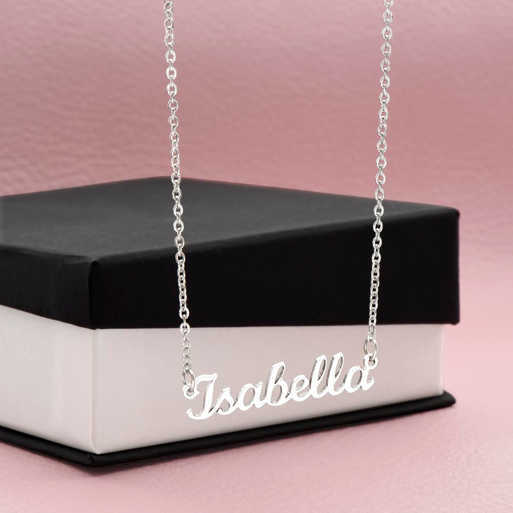 LuxeScript Personalized Name Necklace