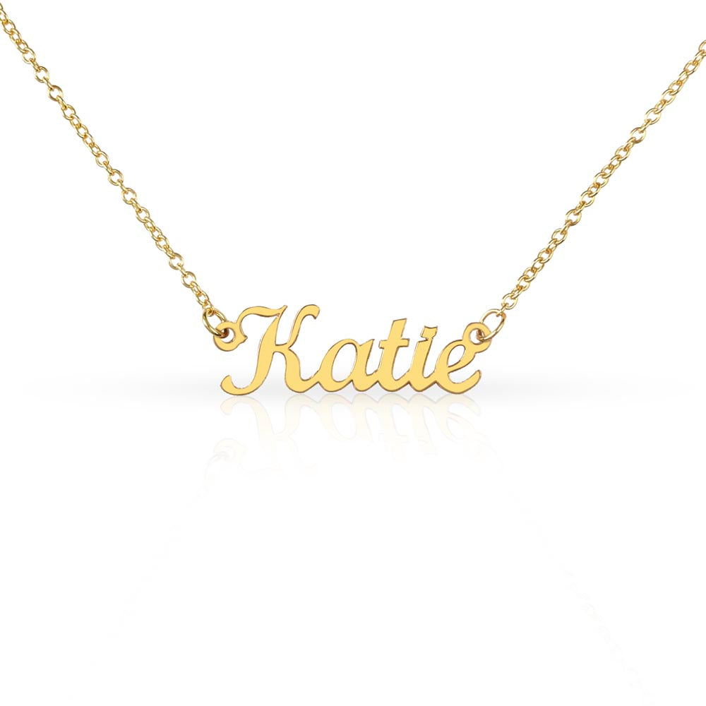 LuxeScript Personalized Name Necklace