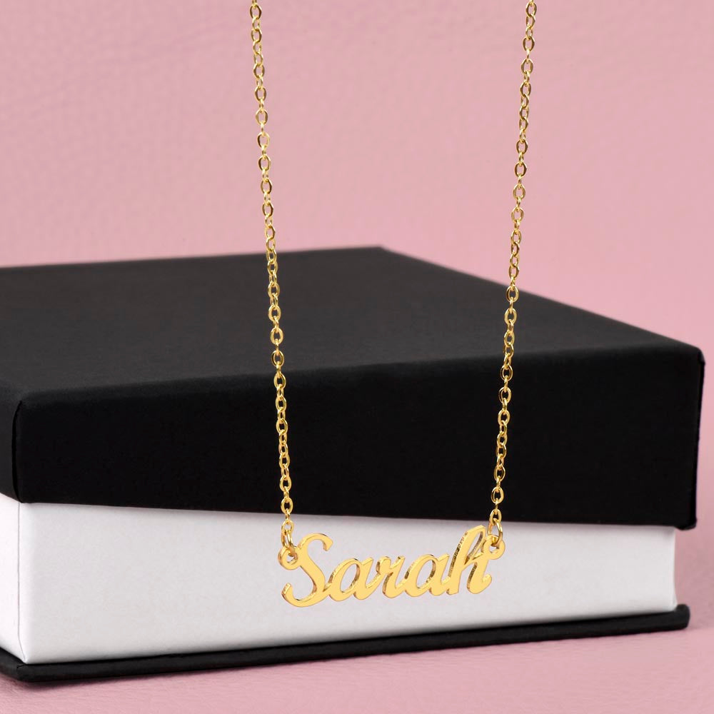 LuxeScript Personalized Name Necklace