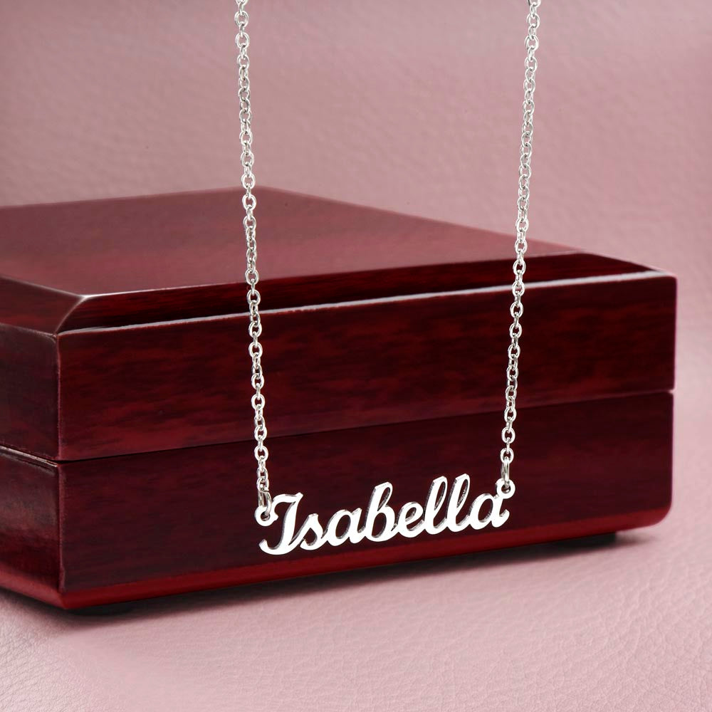 LuxeScript Personalized Name Necklace