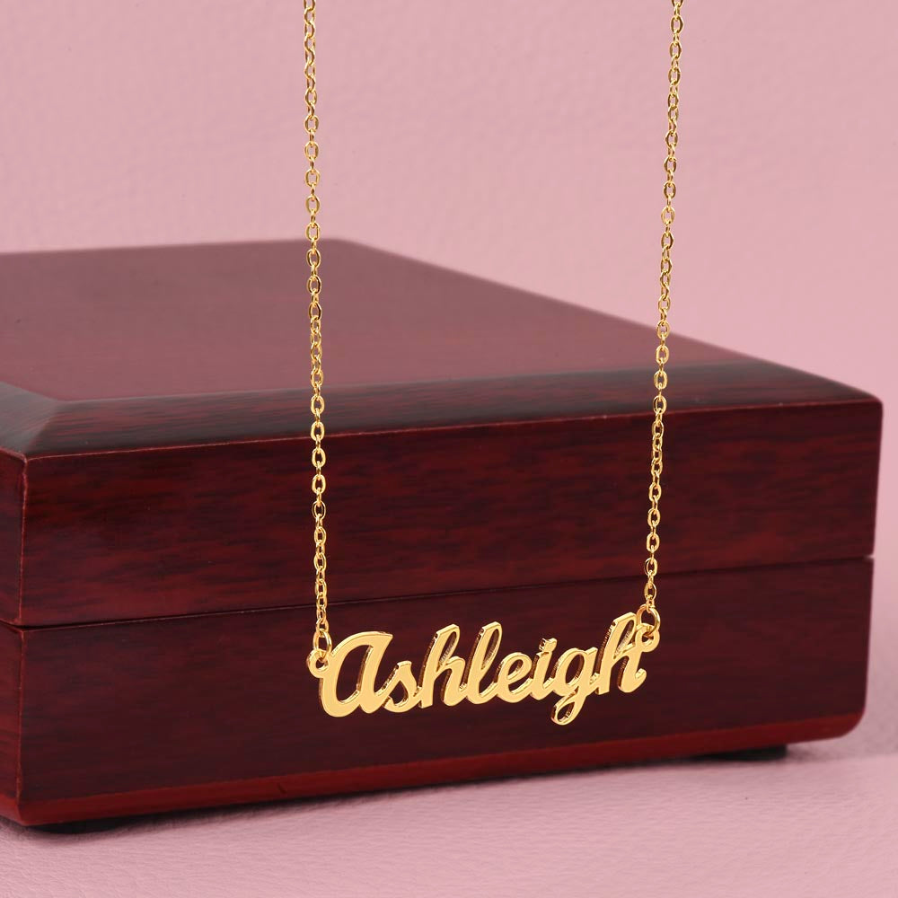 LuxeScript Personalized Name Necklace